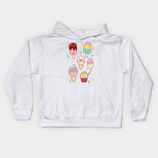 Ice Cream Emoji Mashup #1 Kids Hoodie